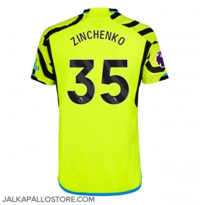 Arsenal Oleksandr Zinchenko #35 Vieraspaita 2023-24 Lyhythihainen